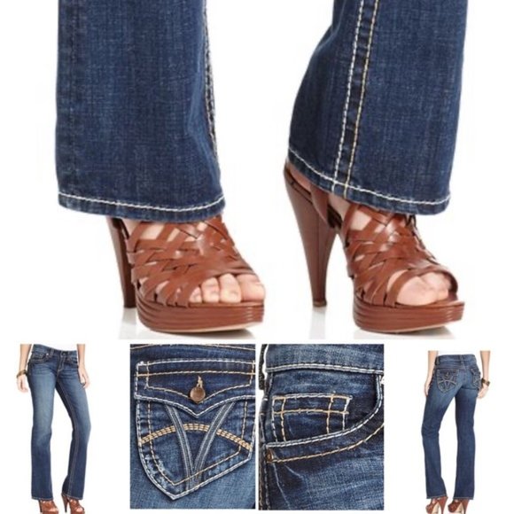 Kut from the Kloth Natalie High Rise Bootcut Jeans - Picture 2 of 11